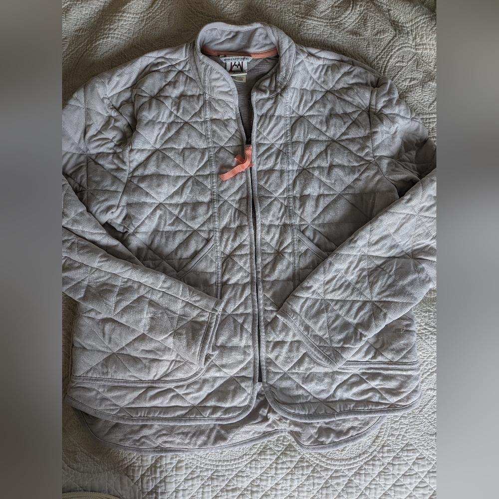 Avalanche Women's Quilted Off White Jacket